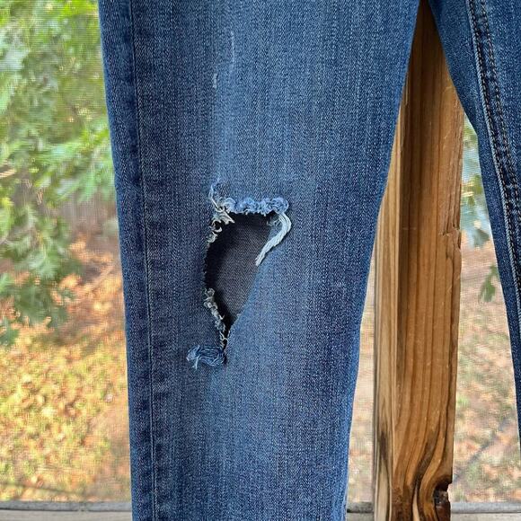 Rag & Bone Women's Distressed Capri Jeans Size 26 In Sunset - Picture 5 of 9